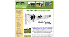 Desktop Screenshot of maxflex.com